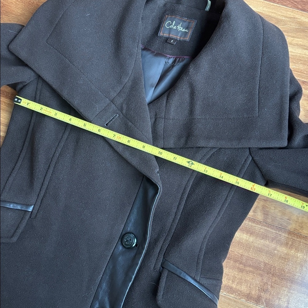 Cole Haan wool/cashmere blend jacket - Picture 4 of 9